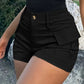 📢📢50% OFF !! ⏰Women's High-Waisted Cargo Shorts