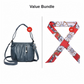 🎀2026 New Arrival🔥Casual Pleated Bucket Soft Leather Handbag Shoulder Bag
