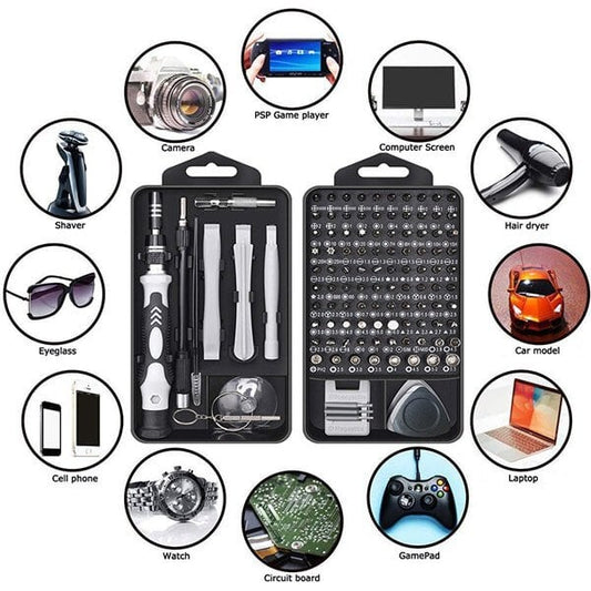 🛠️ 60% OFF NOW! 🧰 Magnetic Screwdriver Set (115 in 1 / 138 in 1) – Precision Bits, Strong Magnetism & Portable Storage Case 🔩