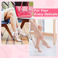 🔥Get 2 items when you buy 1！✨️Enjoy a foot spa anytime anywhere！👣Moisturizing Foot Mask Exfoliating Silicone Socks Beach Protective Socks(3pcs)