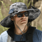 🔥Summer Promotion 50% OFF💥Wide Brim Solar Fan Outdoor Fishing Hat-Solar & USB Charging