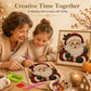 🎄✨DIY Christmas Pearl Kit – 5 festive designs, 3D raised beads & display frame included. A sparkling holiday masterpiece for your wall! 🖼️🎨