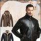 Men‘s Quilted Faux Leather Jacket