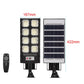 Outdoor Waterproof intelligent solar light remote control