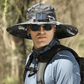 🔥Summer Promotion 50% OFF💥Wide Brim Solar Fan Outdoor Fishing Hat-Solar & USB Charging