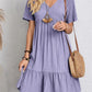 🎁Hot Sale 50% OFF⏳Retro V-neck Loose Casual Dress✨
