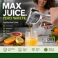 ⚡【Stainless Steel Juicer】 Blend a “Vitamin Tornado” in 30 Seconds! 🍹🔥