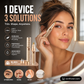 📢📢50% OFF & In Stock⏰Portable Electric Eyebrow Trimmer – Interchangeable Heads 🪒