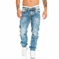 📢📢BIG SALE !!⏰Men's Fashion Creative Stretch Denim Jeans,Minimalist Style Suitable For Summer, Emo Style