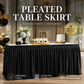 🎁2026 New Arrivals 50% OFF💥Pleated Table Skirt for Events🌹