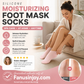 🔥Get 2 items when you buy 1！✨️Enjoy a foot spa anytime anywhere！👣Moisturizing Foot Mask Exfoliating Silicone Socks Beach Protective Socks(3pcs)