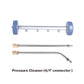 Stainless steel undercarriage cleaner