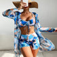 Women’s Trendy Three-Piece Swimsuit