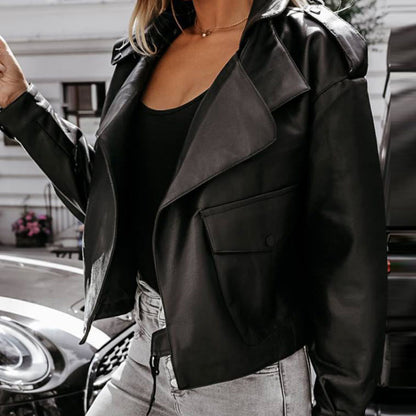 Women's Unisex Style Premium Leather Jacket