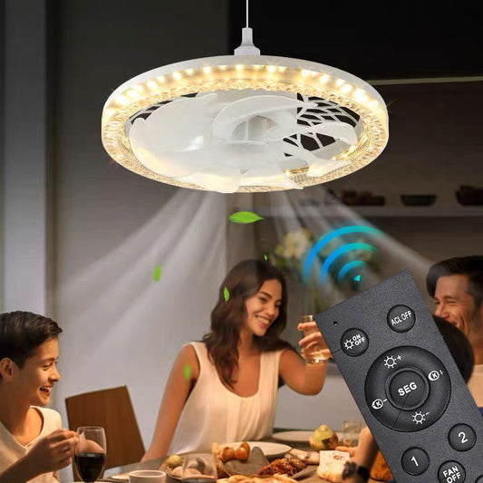 New for 2024🔥 2-in-1 Mute Adjustable Fan Light with Remote Control ✈️Free Shipping