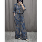 Two Piece Shirt and Trousers Set for Women