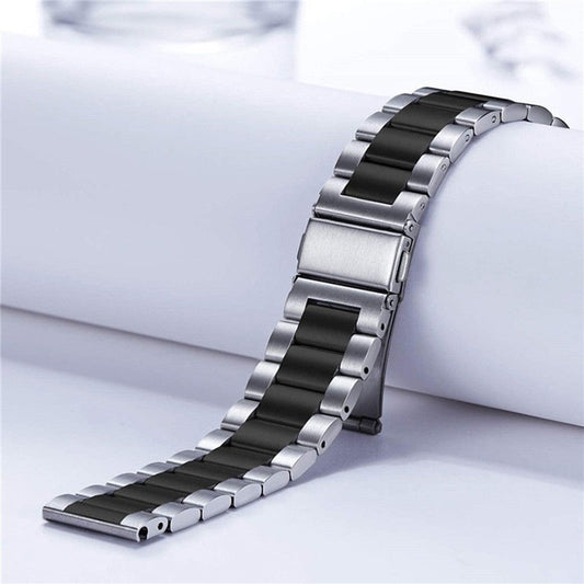 Stainless Steel Foldover Clasp Watch Band