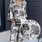 💥49% off for a limited time💥😍🌿The printed, loose-fitting suit for women in plus sizes💋.