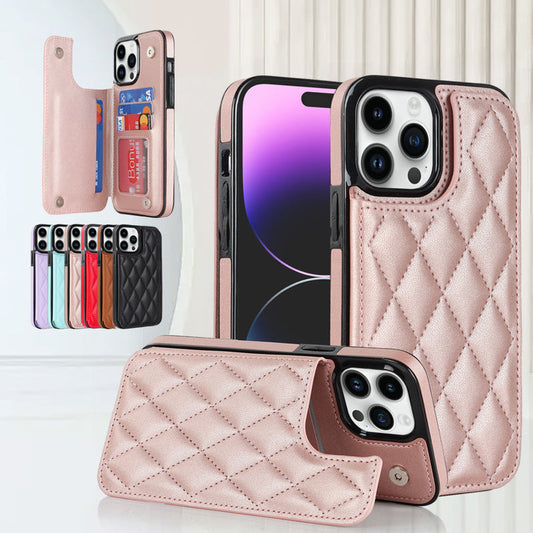 2 in 1 Card Holder Phone Case for iPhone