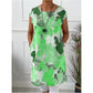🔥50% OFF 👗Loose Knee-Length Dress with Butterfly Print