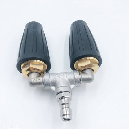 Stainless Steel Dual Turbo Nozzle for Pressure Washer