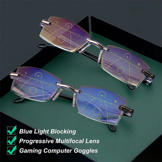 🔥New Sapphire high hardness Anti-blue Dual-Use Reading Glasses✨