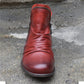 Women's Chic Comfortable PU Leather Boots with Side Zipper