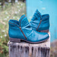 Women's Chic Comfortable PU Leather Boots with Side Zipper