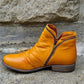 Women's Chic Comfortable PU Leather Boots with Side Zipper