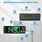 ⚡16" Large Digital Clock with Temperature, Date, Auto DST, Night Light, Auto Brightness Dimmer