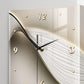 No-Drill Minimalist Double-Sided Wall Clock Set