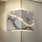 No-Drill Minimalist Double-Sided Wall Clock Set