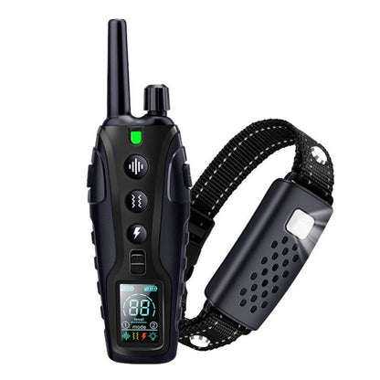 Rechargeable Waterproof Dog Training Collar with Remote