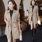 ✈️Free Shipping on All Orders 2024 Fall Women's Long Trench Coat 🍂✨ | Stylish Waist-Cinching Design!