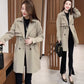 ✈️Free Shipping on All Orders 2024 Fall Women's Long Trench Coat 🍂✨ | Stylish Waist-Cinching Design!