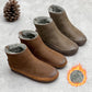 Vintage Fashion Warm Handmade Leather Wool Lined Boots