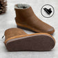 Vintage Fashion Warm Handmade Leather Wool Lined Boots