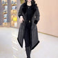 ❄️Winter Specials❄️ Women's Lapel Plaid Mid-Length Tweed Coat