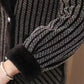 ❄️Winter Specials❄️ Women's Lapel Plaid Mid-Length Tweed Coat