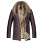 Men's Warm Premium Faux Fur Lined Artificial Leather Jacket
