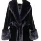 Artificial Mink Fur Warm Coat