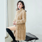 Women's Warm Fluffy Stand-Up Collar Coat
