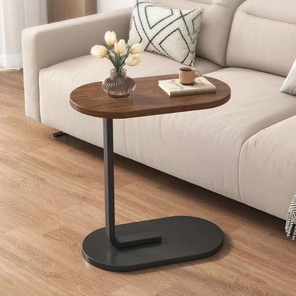 C -Shaped Nightstand End Sofa Table