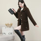 ❄️Winter Specials❄️ Women's Warm Medium-Length Lapel Jacket