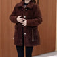 ❄️Winter Specials❄️ Women's Warm Medium-Length Lapel Jacket