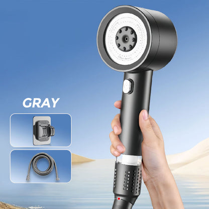 4-Mode High-Pressure Shower Head with Filter