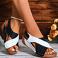 🔥Hot Sale 50%OFF 🏖️- Women's Ultra Comfortable Slope Heel Orthopaedic Sandals