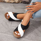 🔥Hot Sale 50%OFF 🏖️- Women's Ultra Comfortable Slope Heel Orthopaedic Sandals
