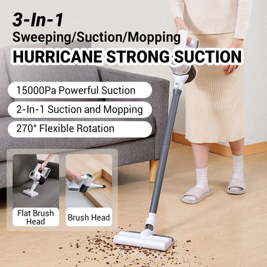 3-In-1 Lightweight Handheld Stick Vacuum Cleaner