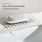 🚰💧Kitchen Bathroom Faucet Sink Splash Guard Mat, Silicone Faucet Base Drip Catcher Mat, Thickened Water‑proof Drain Pad for Faucet Bottom